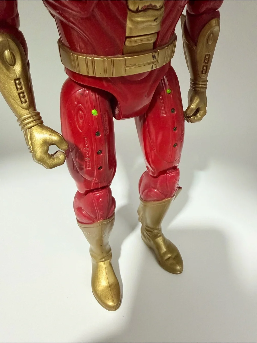 Vintage 1996 Talking Turbo Man Action Figure